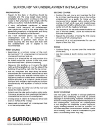 Download SURROUND VR Underlayment Installation Guide