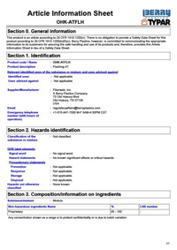 Download TYPAR Flexible Flashing MSDS